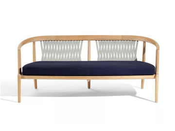 THE SECRET GARDEN - Teak garden sofa by Poltrona Frau - view 3